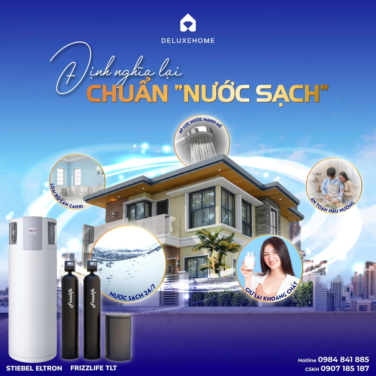 Giải Pháp Lọc Tổng Đầu Nguồn & Nước Nóng Trung Tâm Tại Khu Đô Thị Vinhomes Riverside: Đẳng Cấp Sống Thượng Lưu - Ảnh 3
