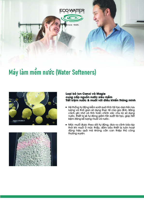 Hệ thống lọc nước thương hiệu Mỹ EcoWater