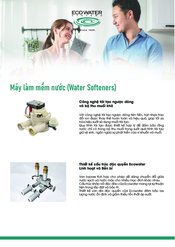 Hệ thống lọc nước thương hiệu Mỹ EcoWater
