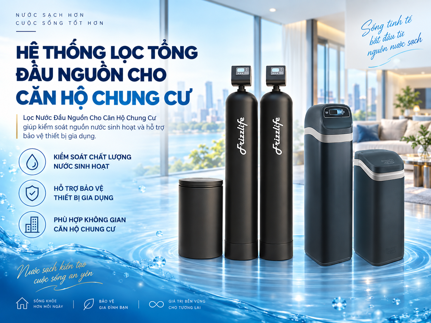 Top 5 Lọc Nước Đầu Nguồn Cho Căn Hộ Chung Cư Được Nhiều Gia Đình Lựa Chọn - Ảnh 2