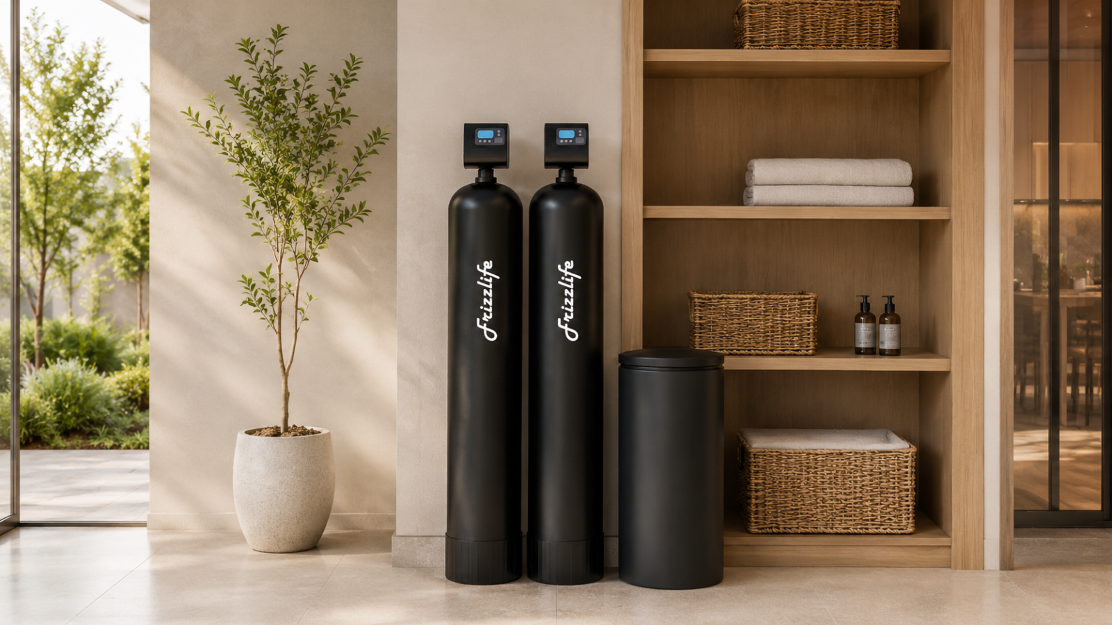 Hệ thống lọc tổng Frizzlife chuẩn Mỹ do Deluxe Home phân phối