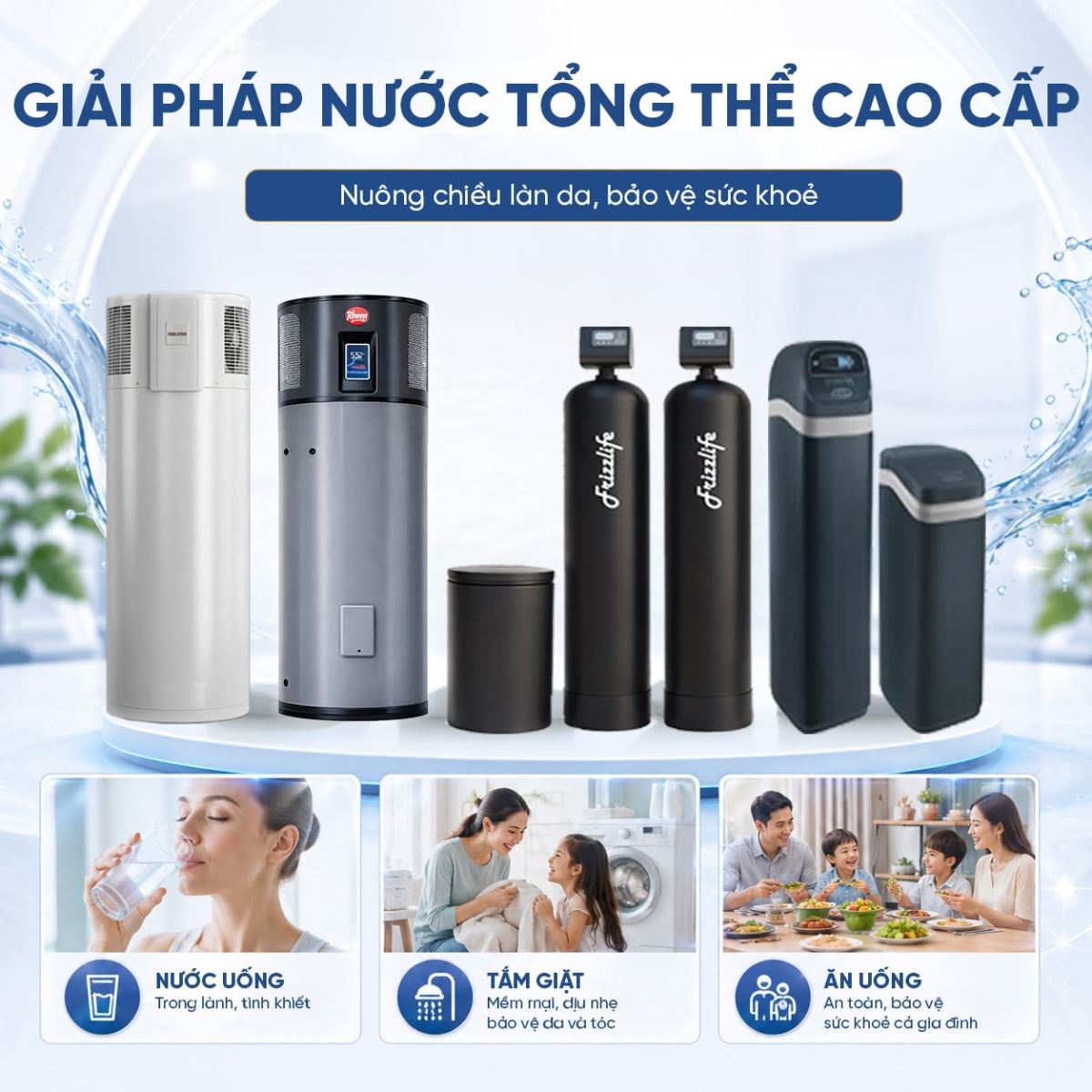 Máy Lọc Nước Toàn Nhà Là Gì? Hướng Dẫn Chọn Hệ Thống Phù Hợp Từng Nguồn Nước Từ Chuyên Gia - Ảnh 1