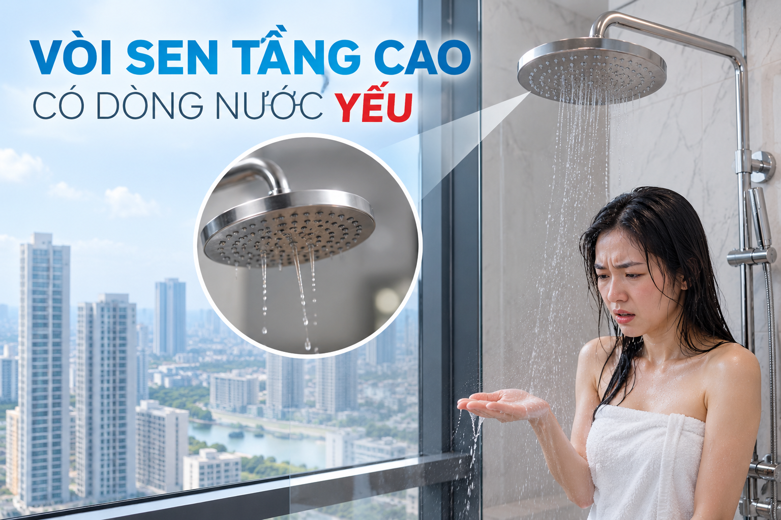 Vì Sao Nước Nóng Chảy Yếu Ở Tầng Cao? Cách Kiểm Tra Và Khắc Phục - Ảnh 1