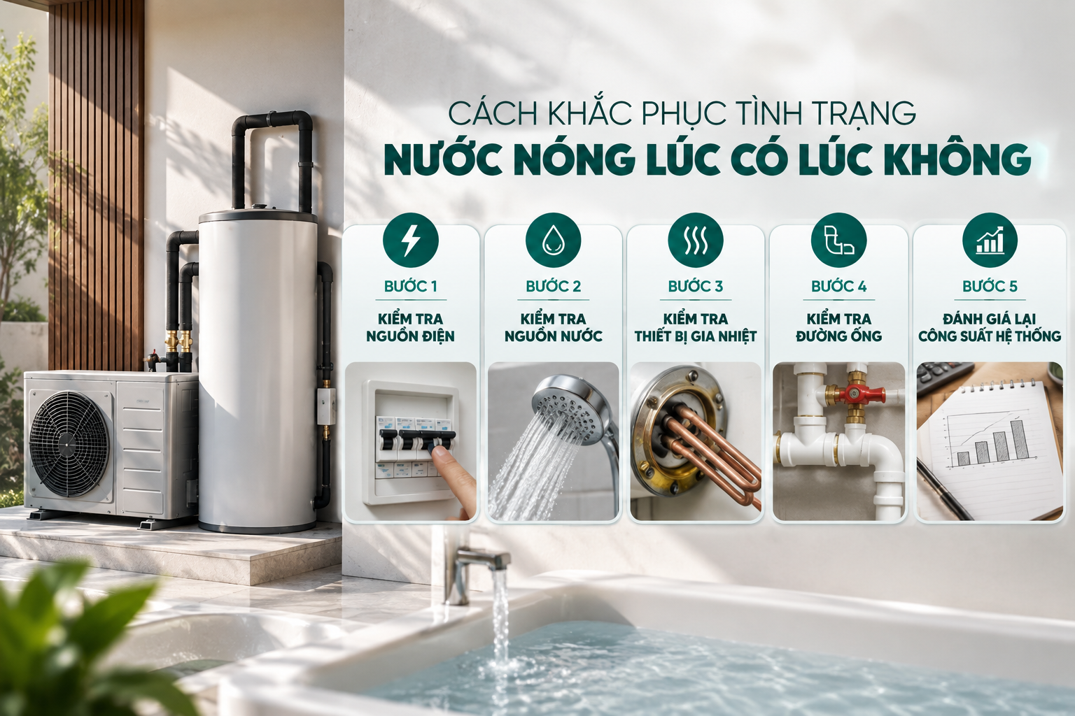 Nước Nóng Lúc Có Lúc Không: Nguyên Nhân Và Cách Khắc Phục Hiệu Quả - Ảnh 5